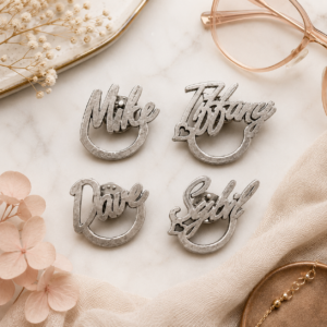 Personalized Name Eyeglass Holder Pin